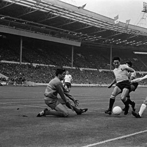 The opening match of the 1966 World Cup tournament between England