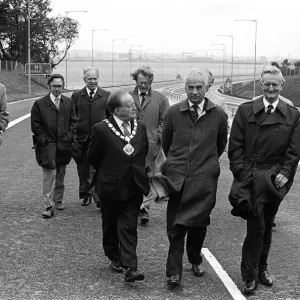 Inauguración del nuevo motorway M5 Greencastle Septiembre 1980 Sr. Philip Goodhart Inauguración del nuevo motorway M5 Greencastle Septiembre 1980 Sr. Philip Goodhart