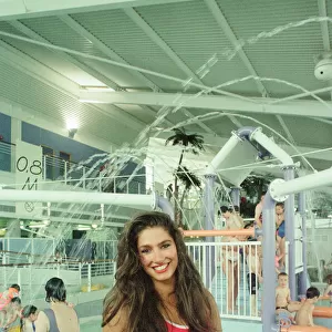 Opening of Wet N Wild indoor water park situated in North Shields, Tyne and Wear, England