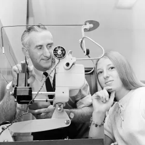 Newcastle Optician Print, 22nd July 1971