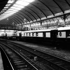 L'Orient-Express à la gare centrale de Newcastle le 17 décembre 1984. L'Orient-Express à la gare centrale de Newcastle le 17 décembre 1984.