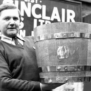 One of the ornamental tubs made by coopers Sinclair & Sons which due to the dwindling One of the ornamental tubs made by coopers Sinclair & Sons which due to the dwindling