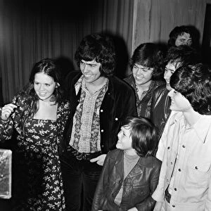 The Osmonds at the Albany Hotel, Birmingham. 7th November 1972