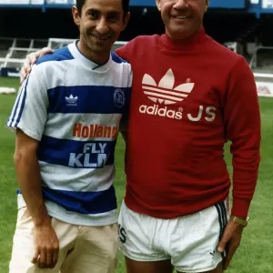 Ossie Ardiles Print with Jim Smith