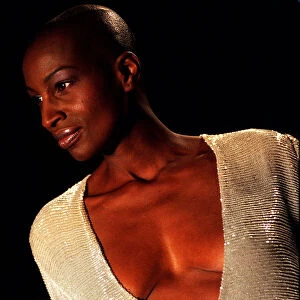 One of the outfits modelled in October 1997 at the best of British fashion show attended