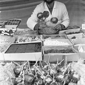 The Oval Sunday Market Circa May 1970 Confectionary Stall The Oval Sunday Market Circa May 1970 Confectionary Stall