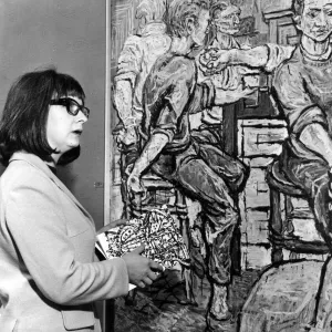 Un tableau exposé à la Walker Art Gallery, Liverpool, par l'ancien Beatle Stuart Sutcliffe. Un tableau exposé à la Walker Art Gallery, Liverpool, par l'ancien Beatle Stuart Sutcliffe.