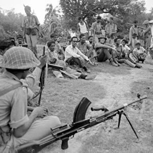 Pakistan - Bangladesh Civil War June 1971 A large area of East Pakistan