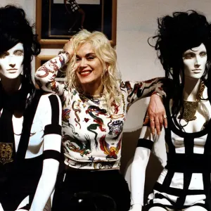 Pam Hogg Designer Dresses at Kelvingrove circa 1990 Print Pam Hogg Designer Dresses at Kelvingrove circa 1990 Print