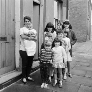 Pamela Spence and family, from Greenway Street, Small Heath, Birmingham Pamela Spence and family, from Greenway Street, Small Heath, Birmingham