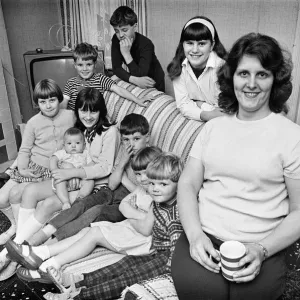 Pamela Spence and family, recently moved home to Arthur Street, Small Heath, Birmingham Pamela Spence and family, recently moved home to Arthur Street, Small Heath, Birmingham