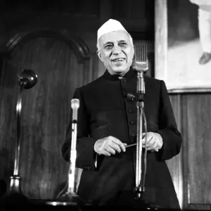 Pandit Jawaharlal Nehru Print circa 1948