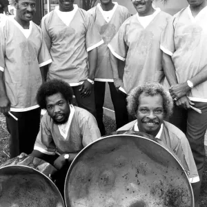 The Panorama Steel Band on August 5, 1985 The Panorama Steel Band on August 5, 1985