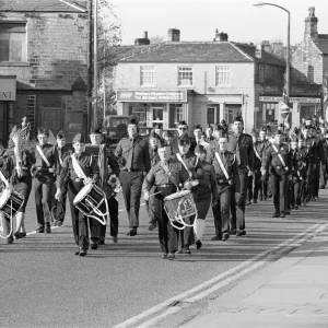 Boys Brigade Parade Print, Mirfield 1988