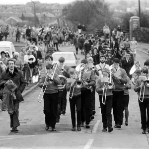 On parade in the Colne Valley were 200 Guides and Brownies who marched to a Thinking Day On parade in the Colne Valley were 200 Guides and Brownies who marched to a Thinking Day