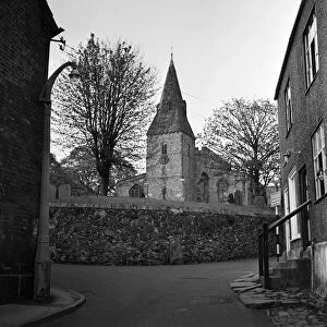 Parish Church of St Botolph in Shepshed, Leicestershire. 15th May 1965