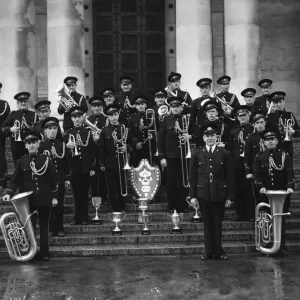 The Park and Dare Workmens Band Print, Cardiff 1948 The Park and Dare Workmens Band Print, Cardiff 1948