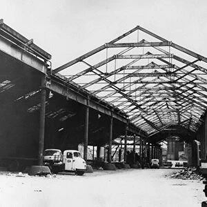 Park Lane railway goods station, Liverpool, November 1965