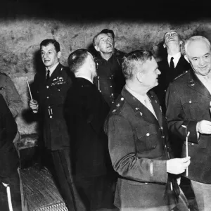 The party beneath the Mosque of Omar. Left to right (back row The party beneath the Mosque of Omar. Left to right (back row