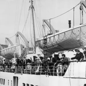 Passengers on board the Maid of Orleans Passengers on board the Maid of Orleans