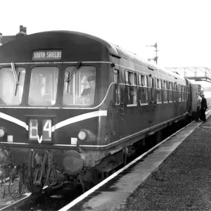 Last Train Leaves Washington Station Print, 13th June 1963