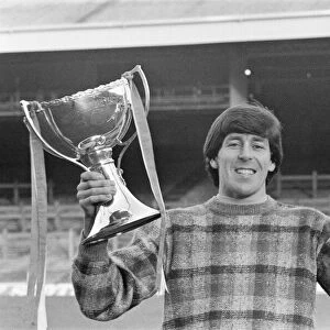Pat Bonner, Celtic goalkeeper, pictured in December 1982