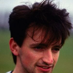 Pat Nevin Scotland football player March 1987