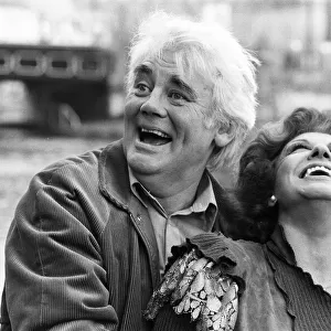 Pat Phoenix announces she is going to marry Tony Booth. 29th November 1983