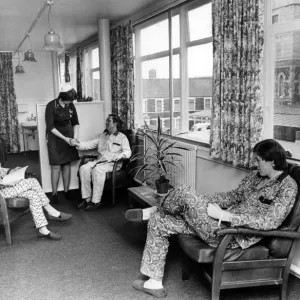 Cardiff Royal Infirmary Day Room Print, 26th June 1981 Cardiff Royal Infirmary Day Room Print, 26th June 1981