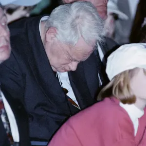 Patrick Moore Print, Wembley Rally 1992 Patrick Moore Print, Wembley Rally 1992