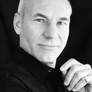 Patrick Stewart, actor, who is playing the role of Captain Jean Luc Picard in Star Trek Patrick Stewart, actor, who is playing the role of Captain Jean Luc Picard in Star Trek