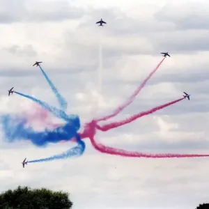 The Patrouille de France Alpha Jet Print 02/08/1998