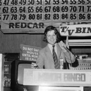 Paul Daniel, bingo caller. 1971 Paul Daniel, bingo caller. 1971