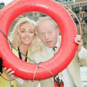 Paul Daniels, magician, pictured with wife Debbie McGee, at the riverside, in York Paul Daniels, magician, pictured with wife Debbie McGee, at the riverside, in York