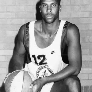 Paul Douglas Print, 1988 Gateshead Basketball Club Photo Paul Douglas Print, 1988 Gateshead Basketball Club Photo