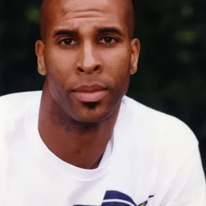 Paul Douglas Print - Newcastle Comets Basketball Player, 22nd October 1995 Paul Douglas Print - Newcastle Comets Basketball Player, 22nd October 1995