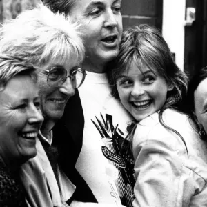 Paul McCartney on Bread Print, Liverpool 1988