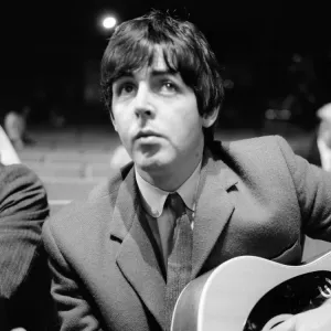 Paul McCartney Rehearsal Print, Blackpool 1965