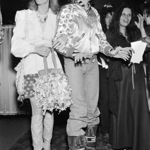 Paul McCartney and Linda at Lady Sings The Blues premiere Print