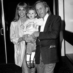 Paul Raymond with family January 1988 daughter Debbie James