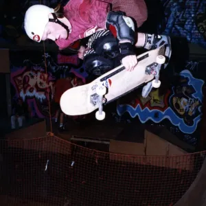 Paul Robson Skateboarding Print at the Oval, Washington 1991 Paul Robson Skateboarding Print at the Oval, Washington 1991