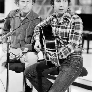 Paul Simon y Art Garfunkel, uno de los dúos más grandes en la historia del pop.