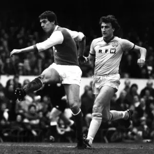 Paul Vaesson Football Player of Arsenal - in action against Leeds United Paul Vaesson Football Player of Arsenal - in action against Leeds United