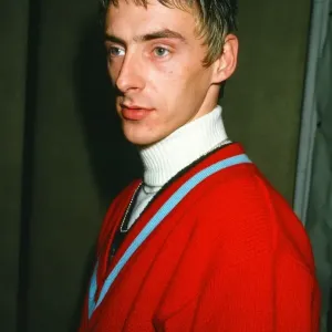 Paul Weller at House of Commons, London Red Wedge Print 1985