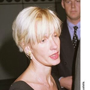 Paula Yates Ex wife of Bob Geldof and lover of Michael Hutchence Australian Singer