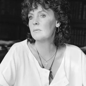 Pauline Collins on The Black Tower set in Norfolk Print Pauline Collins on The Black Tower set in Norfolk Print