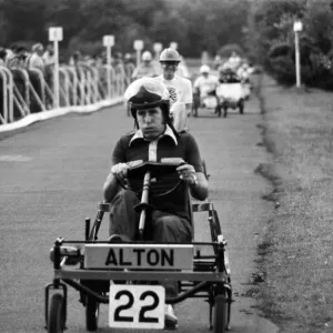 Pedal Go Kart Grand Prix Print, Ascot 1980 Pedal Go Kart Grand Prix Print, Ascot 1980