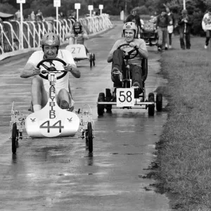 Pedal Go Kart Grand Prix Print, Ascot 1980 Pedal Go Kart Grand Prix Print, Ascot 1980