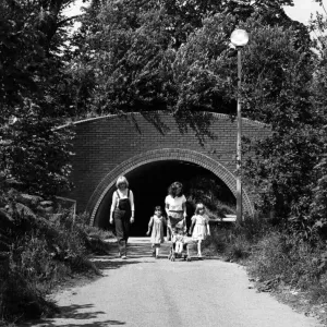 Runcorn Pedestrian Underpass Print, 18th September 1980