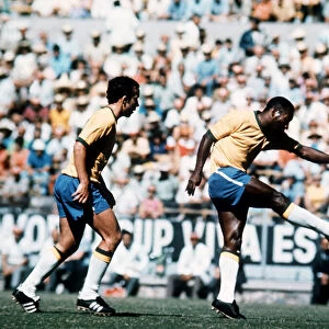 Pele Brazil 1970 World Cup Brazil Romania football